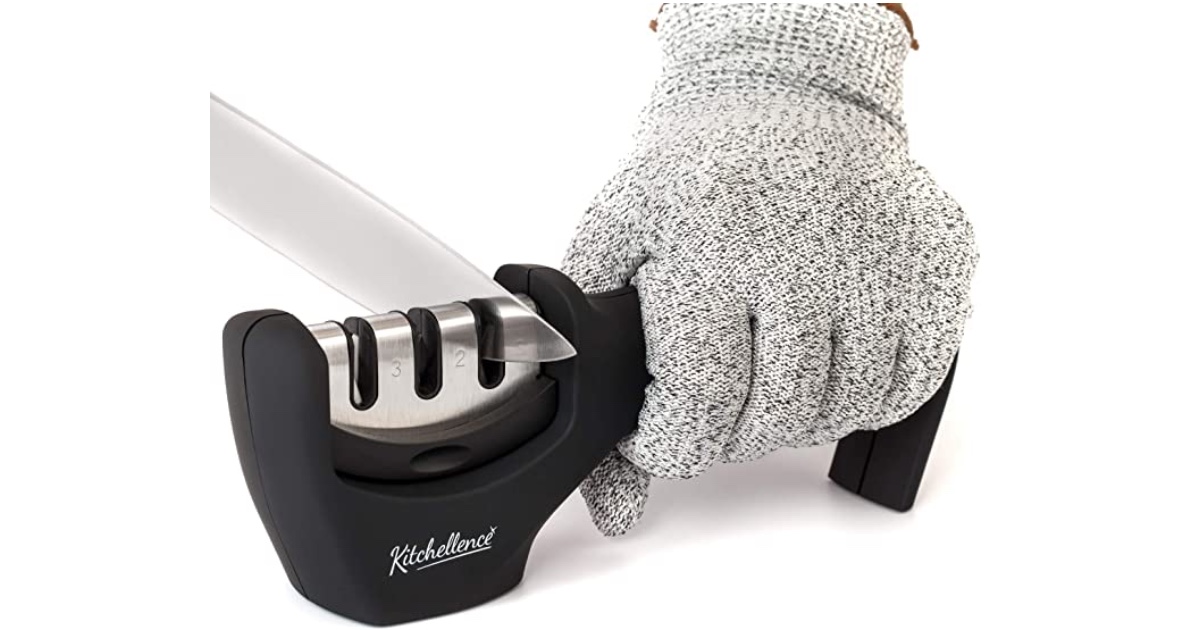 Knife Sharpener 4in1 ONLY 11.99 (Reg. 30) Daily Deals & Coupons