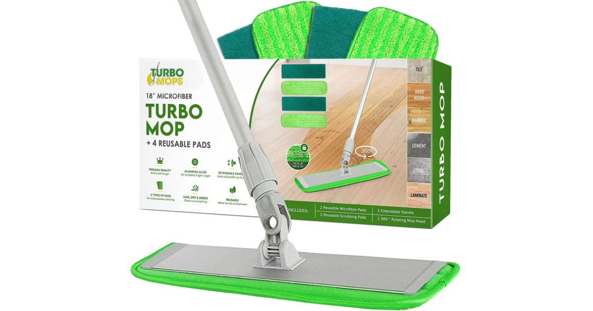 Turbo Microfiber Mop 