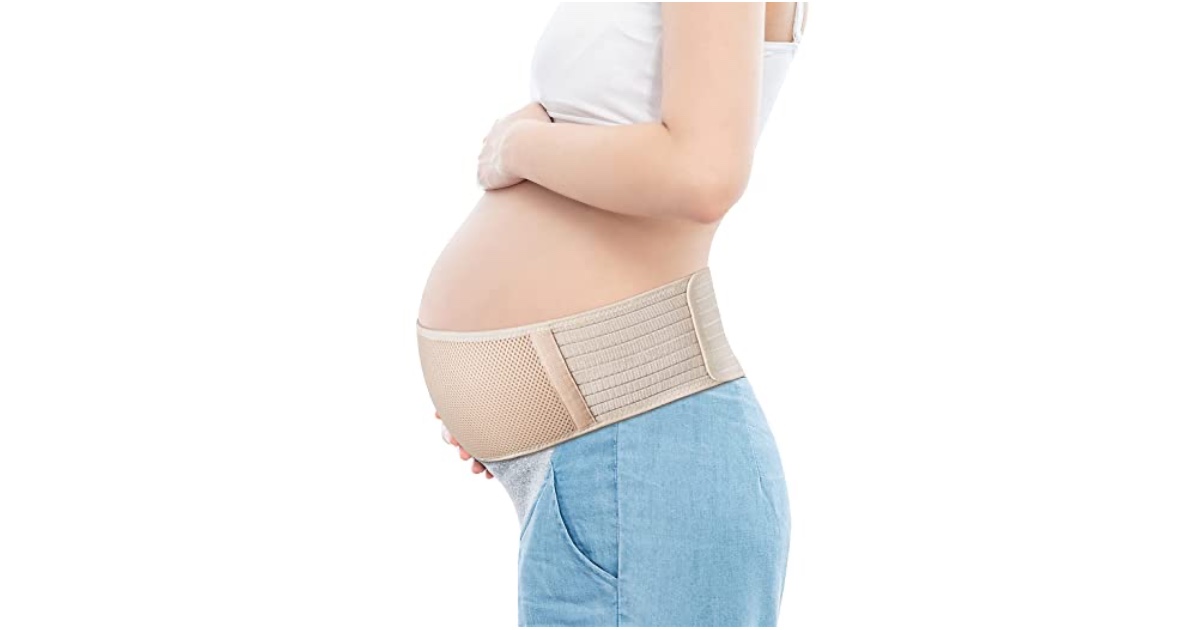 Pregnancy Belly Band Maternity Belt at Amazon