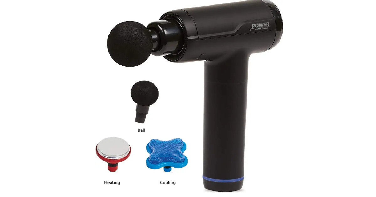 PowerXL Muscle Massage Gun ONLY 14.99 (Reg 40) HURRY Daily Deals & Coupons