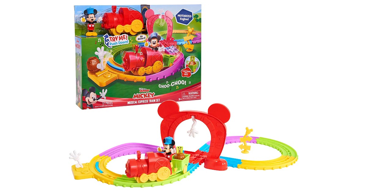 Disney’s Mickey Mouse Musical Train Set