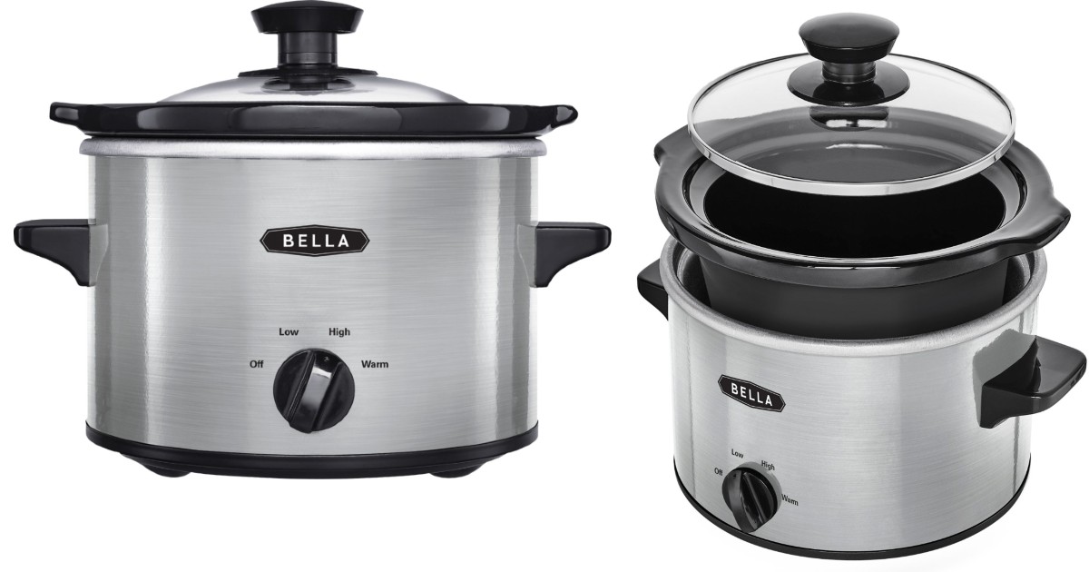 Bella 1.5Quart Slow Cooker ONLY 5.99 (Reg 15) Daily Deals & Coupons