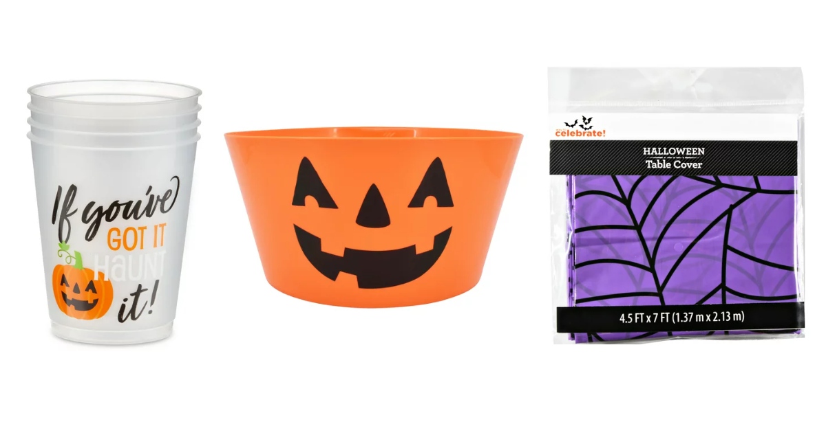 cheap halloween party supplies at walmart