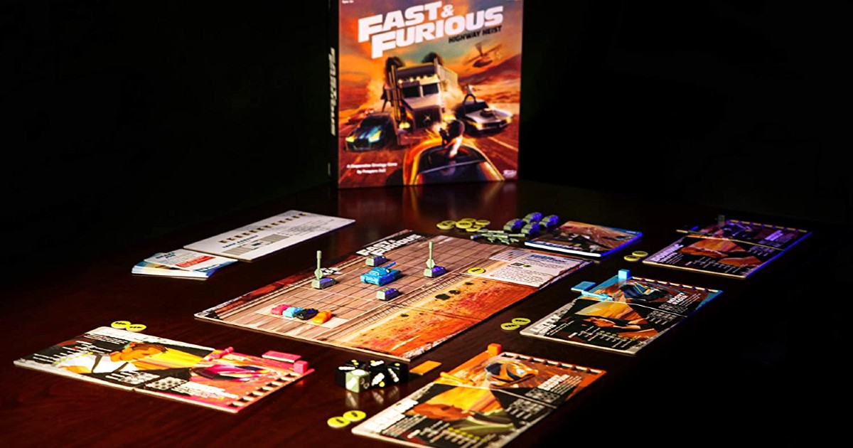 Funko Fast & Furious Highway Heist Board Game