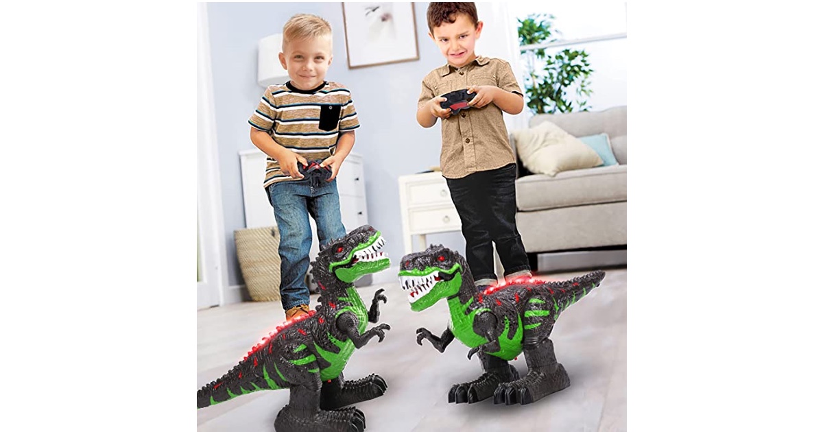 Remote Control Dinosaur Toys at Amazon