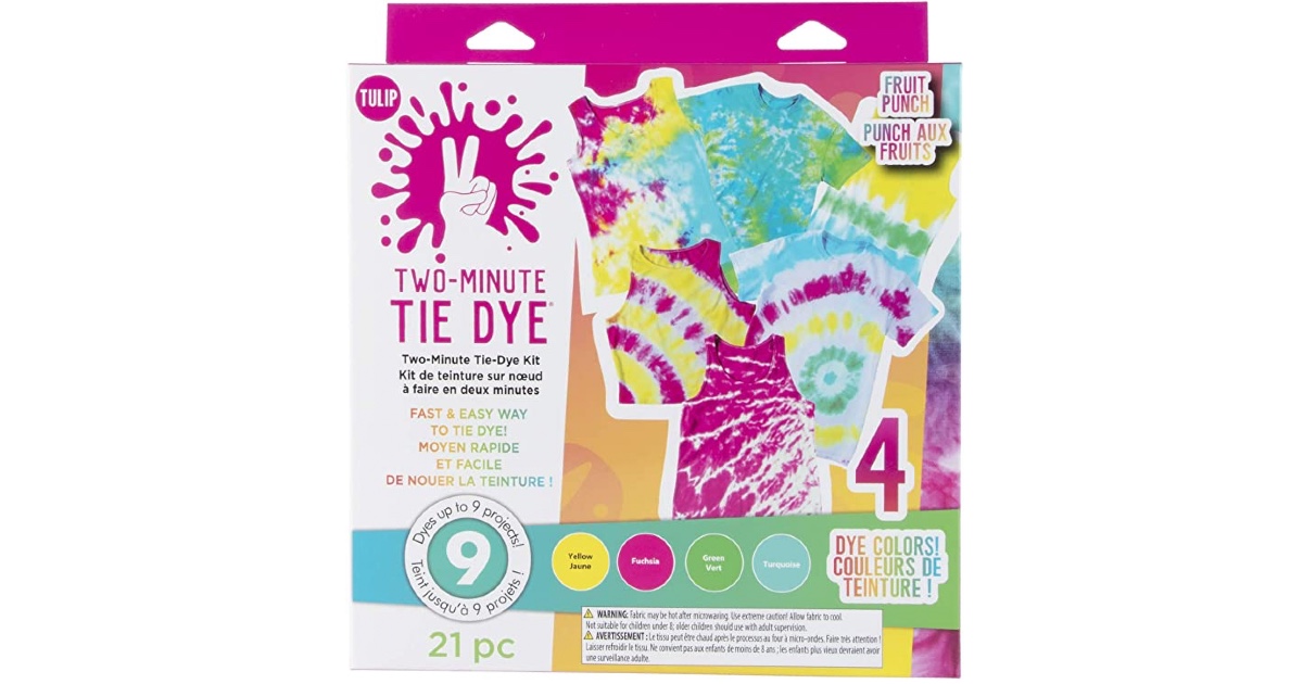 One-Step Tie-Dye Kit at Amazon