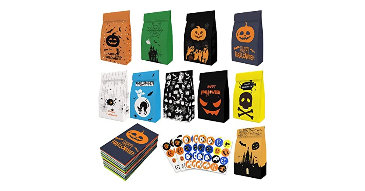 Halloween Candy Favor Bag at Amazon