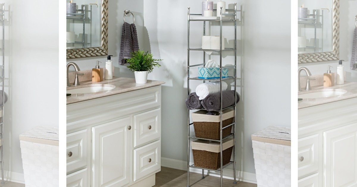 6-Tier Bathroom Shelf