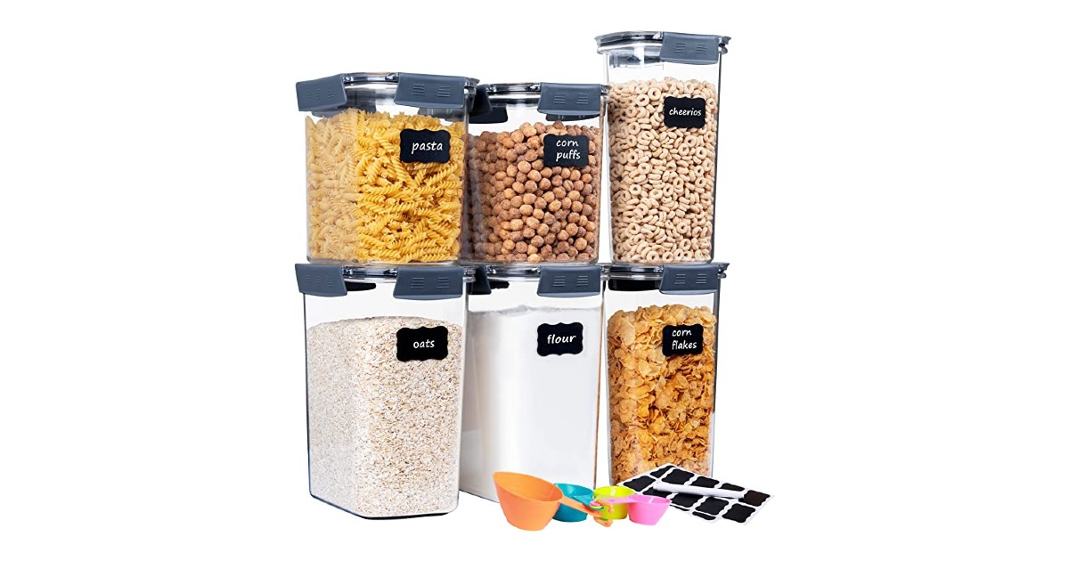 Food Storage 6-Piece Set at Amazon