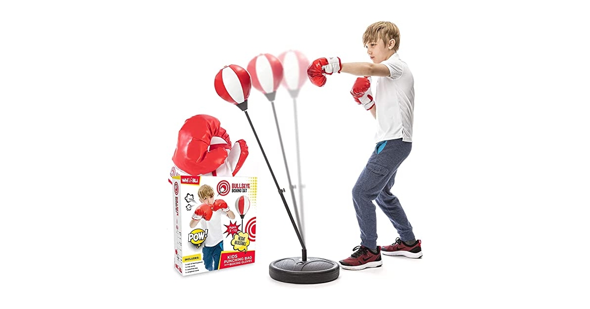 Punching Bag Toy Set ONLY 30 (Reg. 60) Daily Deals & Coupons