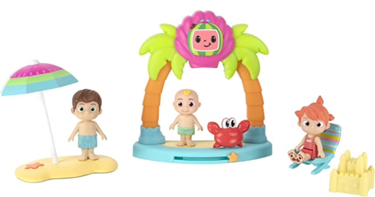 CoComelon Family Beach Time Playset at Amazon