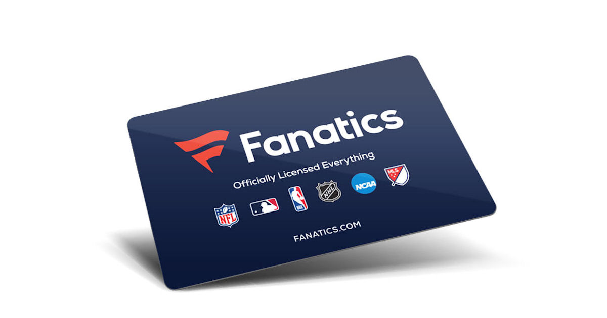 Free 25 Fanatics Gift Card for Xfinity Rewards Members Free Product