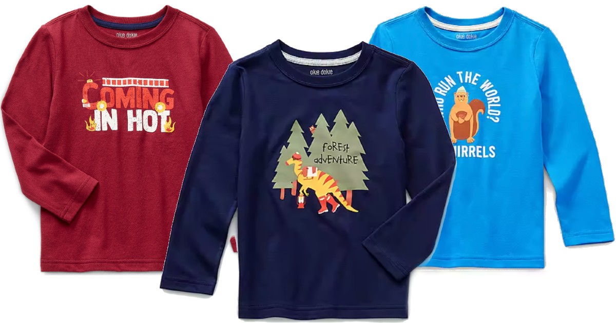 Boys Long Sleeve Graphic T-Shirt at JCPenney