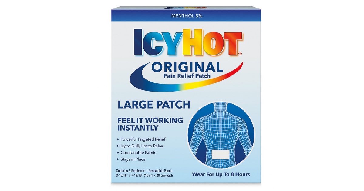 Large Icy Hot Pain Patch at Walgreens