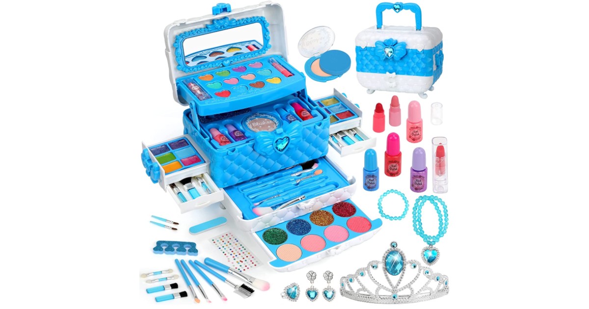 Kids Makeup Kit Toys for Girls at Amazon