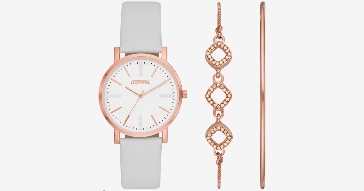 Women's 4-Piece Watch Boxed Set