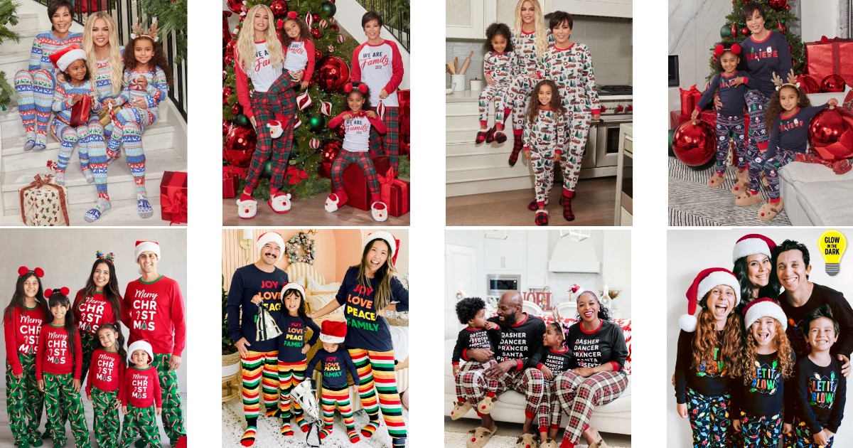 Matching Family Holiday Pajama...