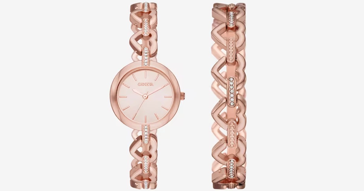 Women's 2-Piece Watch Boxed Set at JCPenney