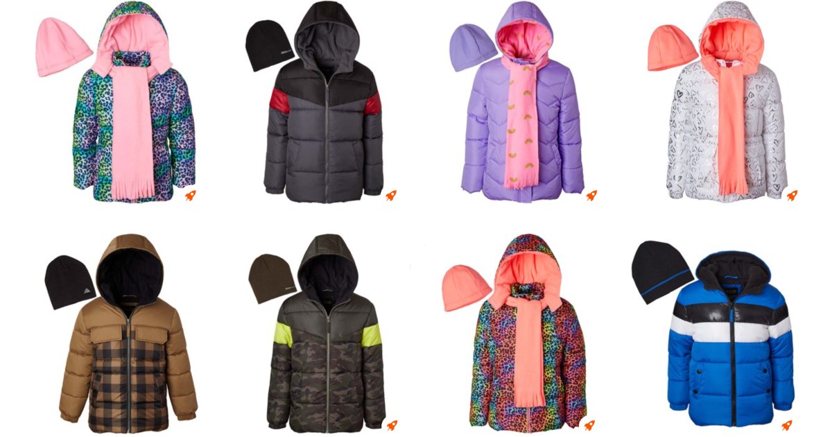Kids Cozy Puffer Coats at Zulily