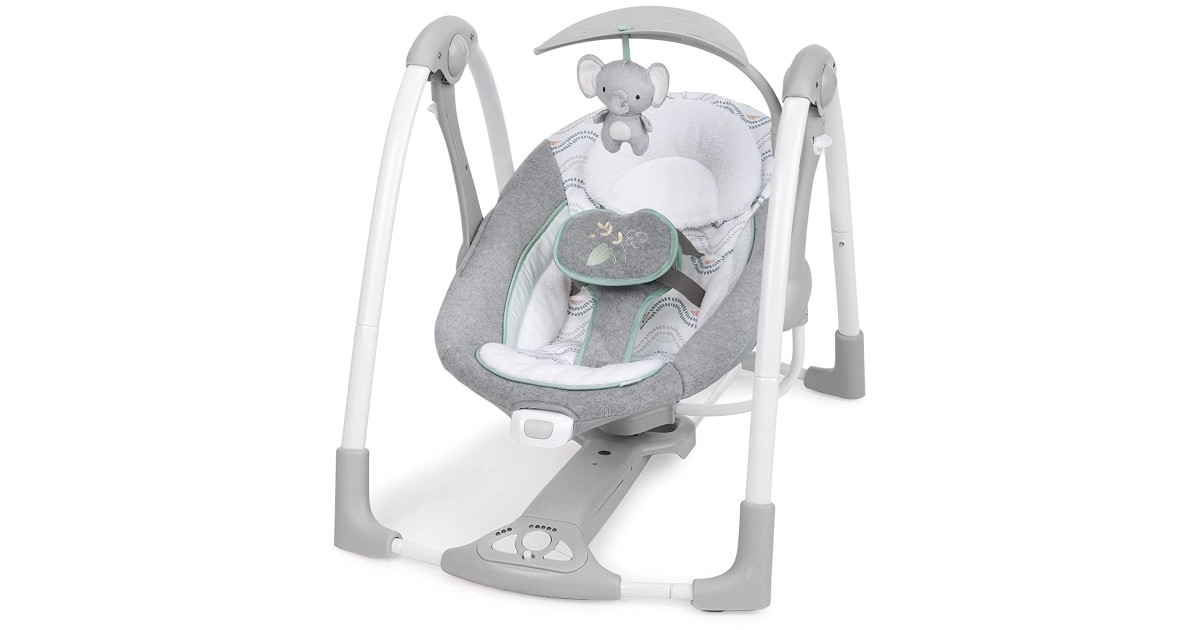 2-in-1 Portable Baby Swing 