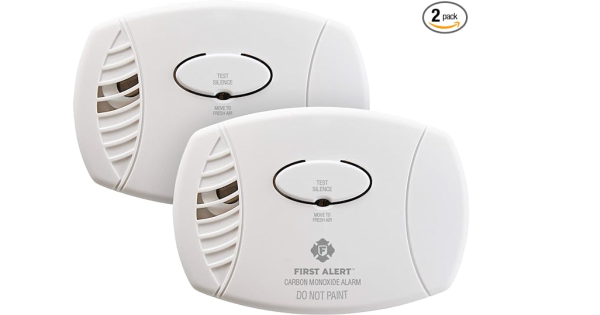Carbon Monoxide Detector at Amazon