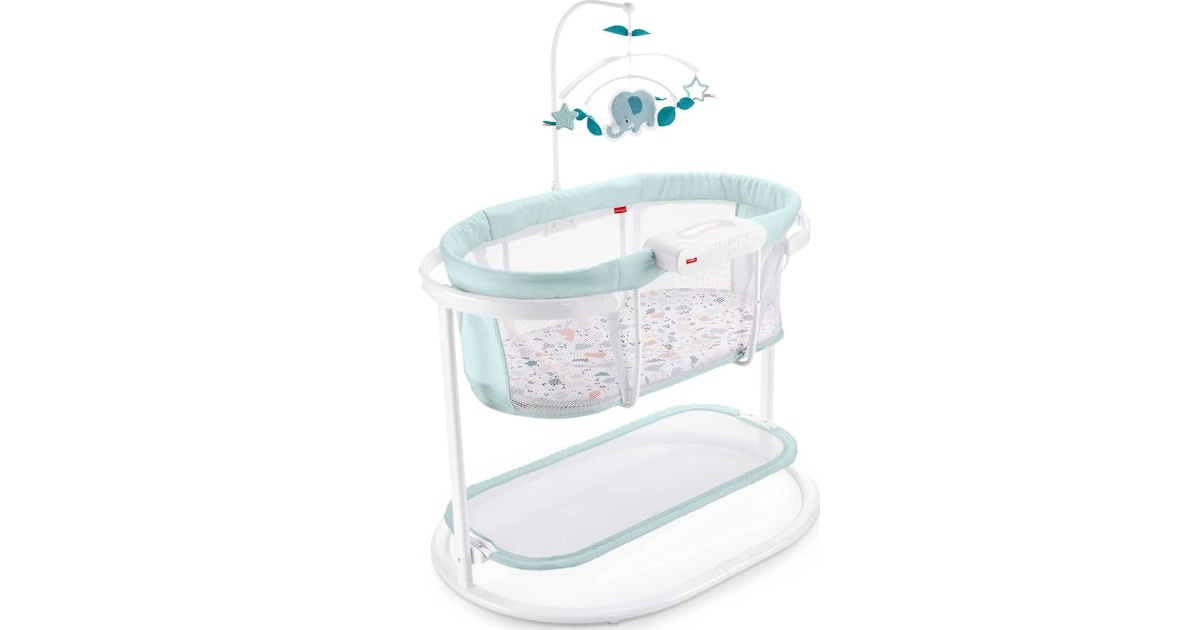 Fisher-Price Soothing Motions Bassinet at Amazon