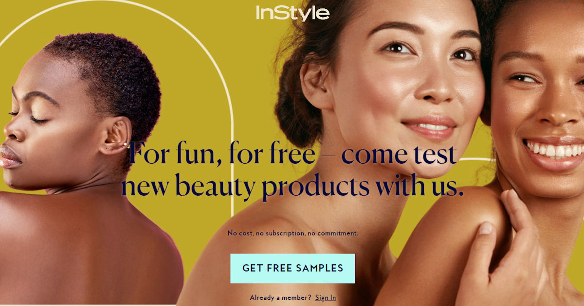 FREE Products with InStyle Bea...