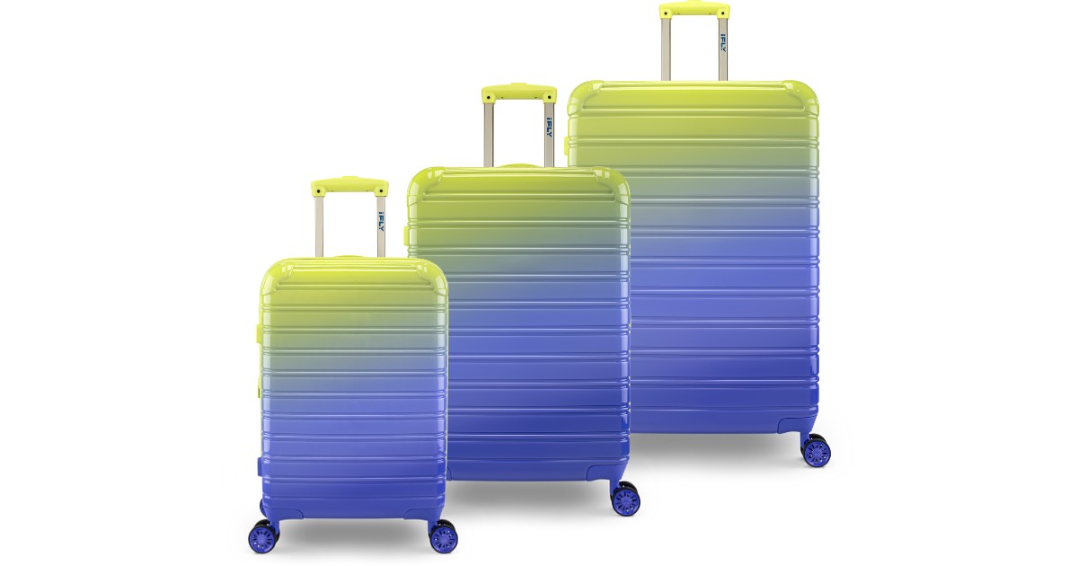 3-Piece Hardside Expandable Luggage Set