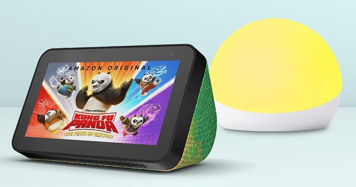 Echo Show 5 2nd Gen Kids + Echo Glow ONLY 50.99 (Reg 125) Daily Deals & Coupons