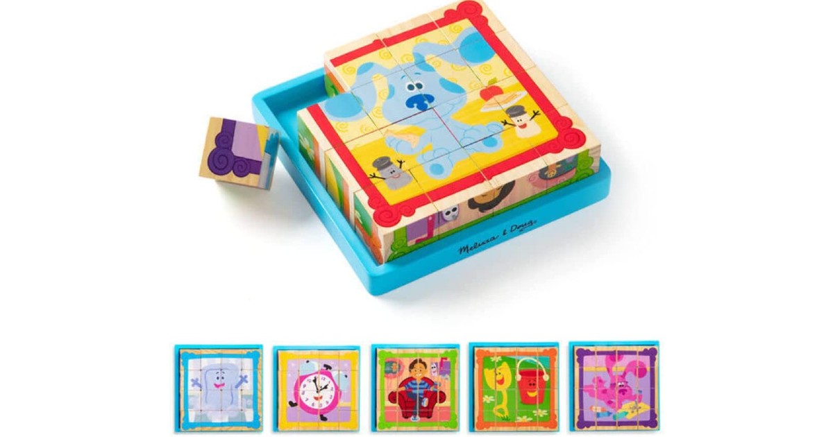Melissa & Doug Wooden Cube Puzzle
