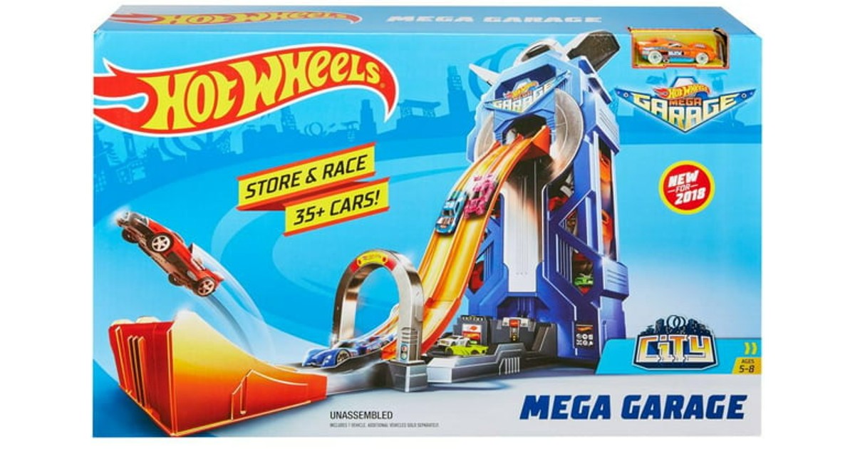 Hot Wheels Mega Garage Car Vehicle Playset ONLY $29.97 (Reg $50)