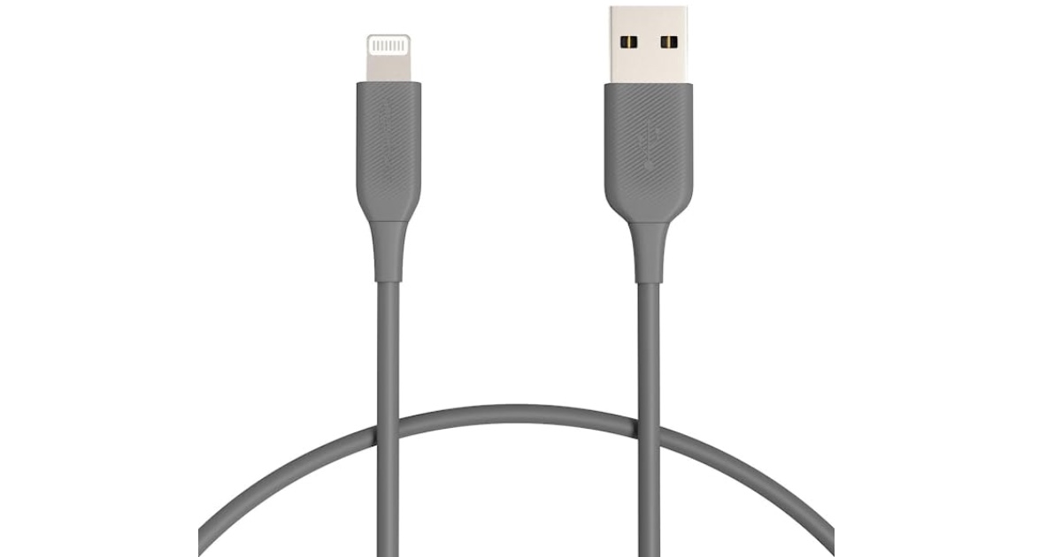 Amazon Basics Lightning iPhone Charger ONLY 2.32 (Reg. 8.63) Daily