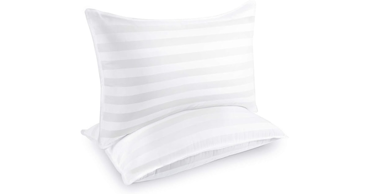 Set of Bed Pillows ONLY 29.99 (Reg. 100) Daily Deals & Coupons