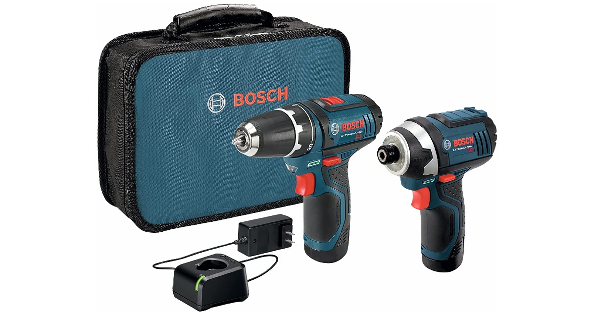 BOSCH Impact Driver Combo Kit ONLY 89 (Reg 179) Daily Deals & Coupons