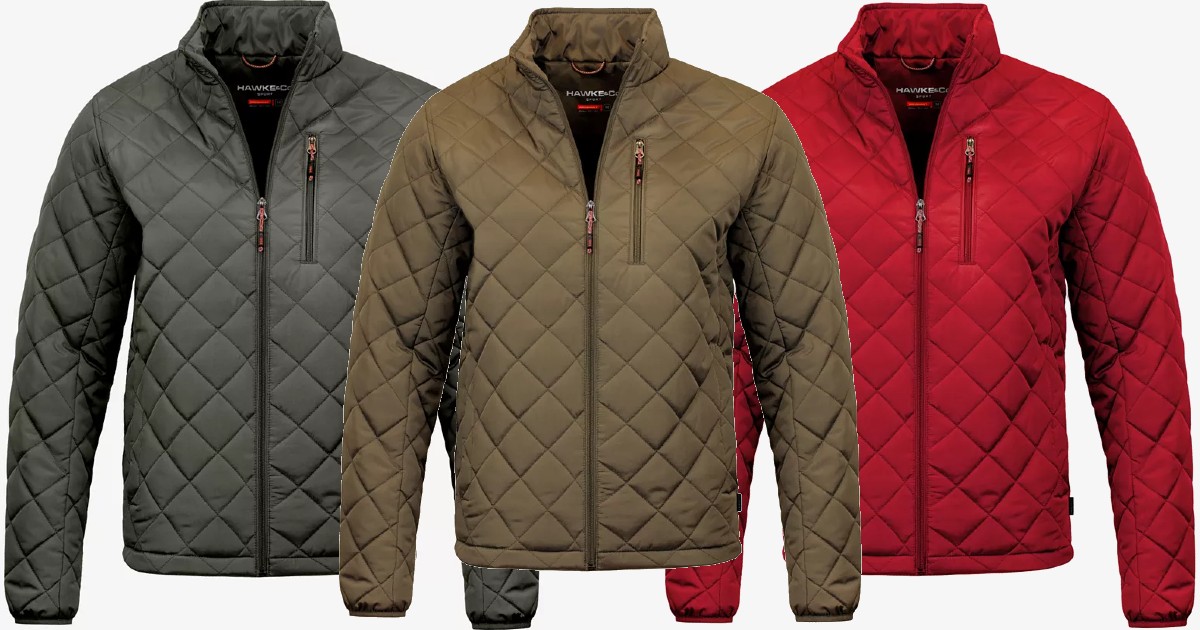 Men's Diamond Quilted Jacket at Macy's