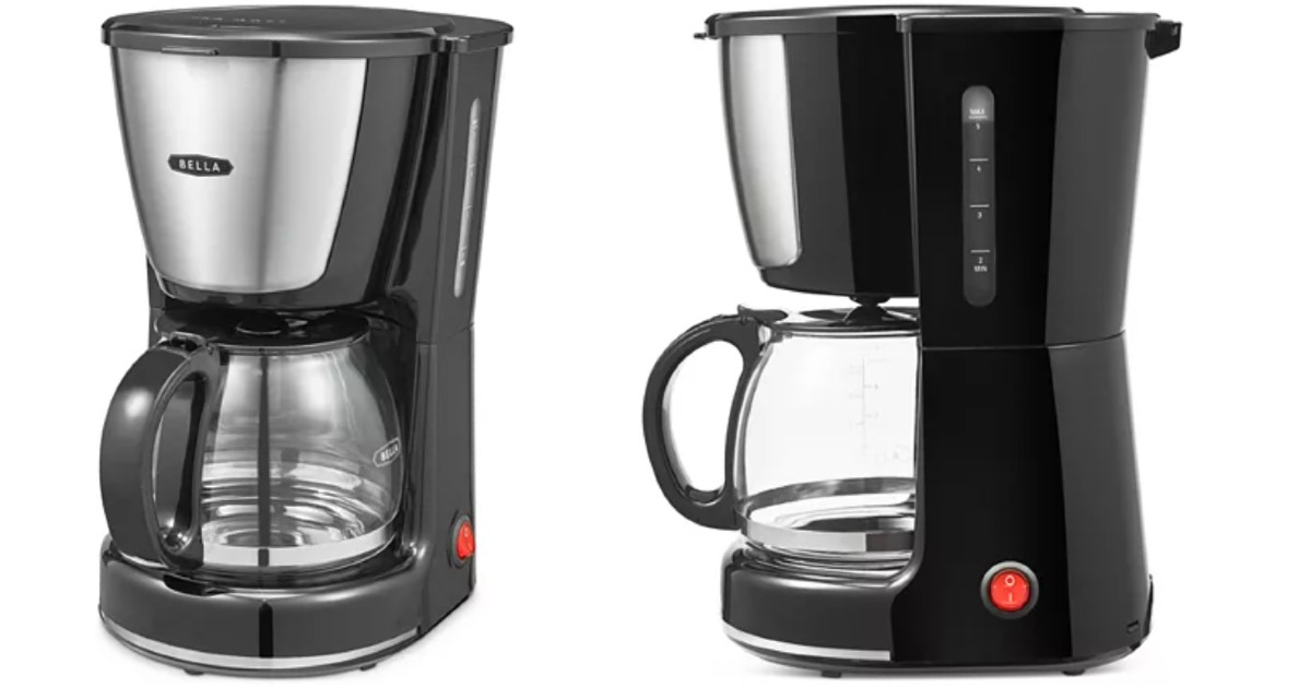 Bella 5Cup Drip Coffeemaker ONLY 13.99 (Reg 29) Daily Deals & Coupons