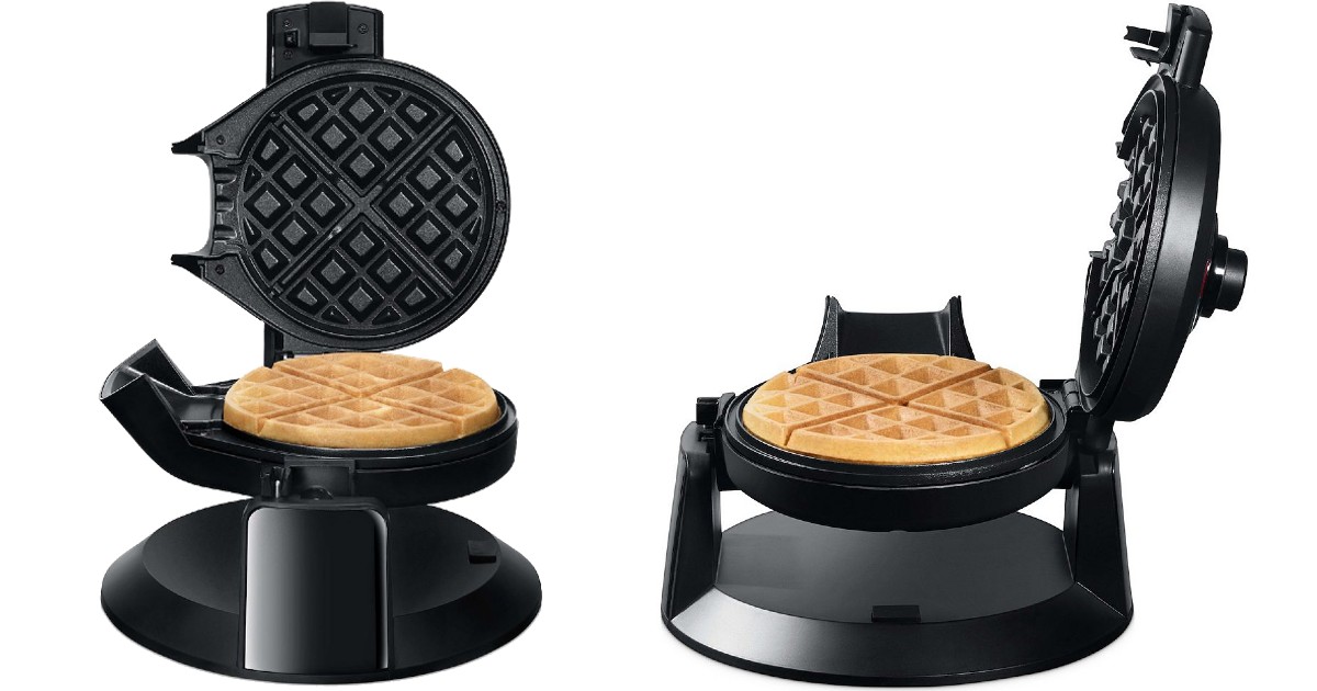 Dual-Pour Waffle Maker