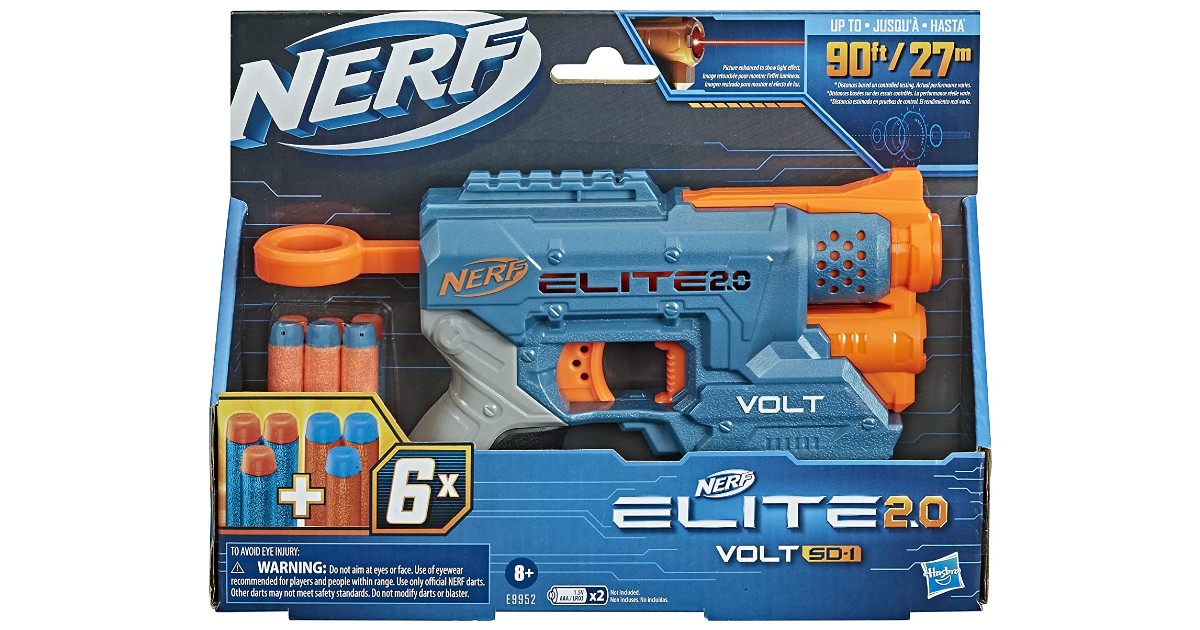 NERF Elite 2.0 Volt Blaster at Amazon