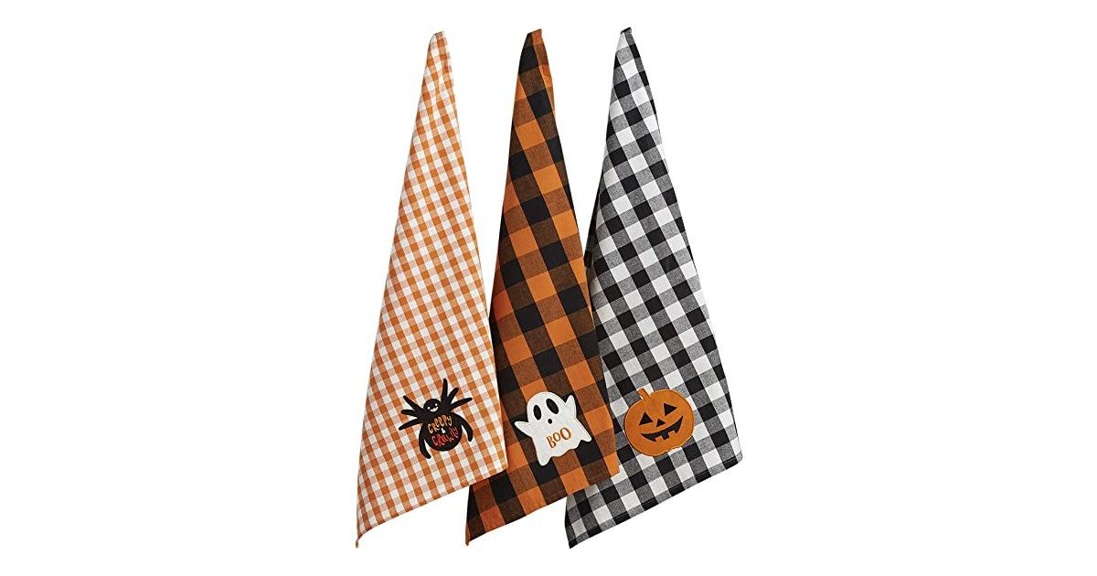 Halloween Kitchen Towel 3-Pack at Amazon