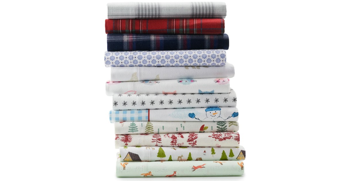 Cuddl Duds Flannel Sheet Set