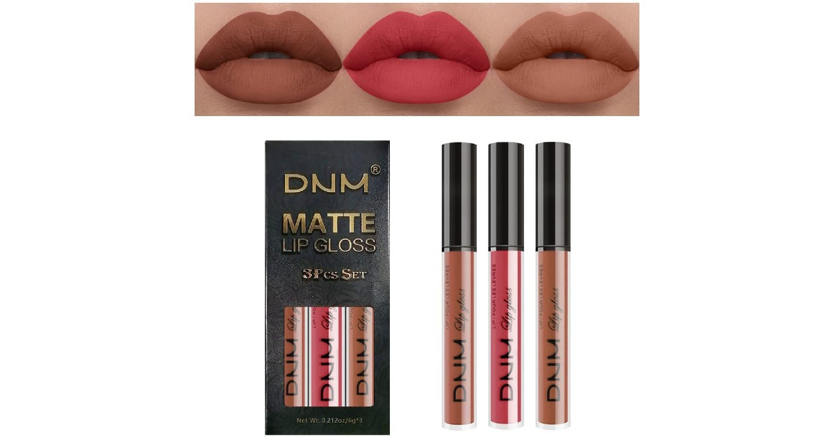 3-Piece Matte Liquid Lipstick Set