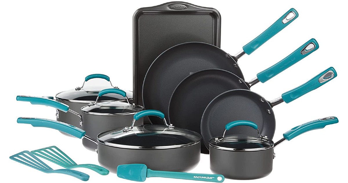 Rachael Ray 15-Piece Cookware Set