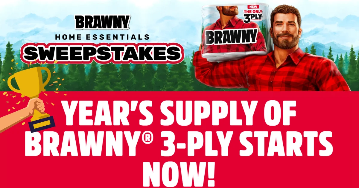 Brawny Brand’s Home Essentials Sweepstakes