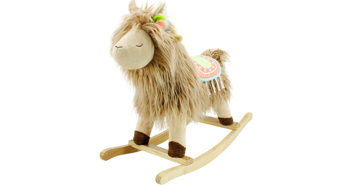 Classic Character Rocker Llama