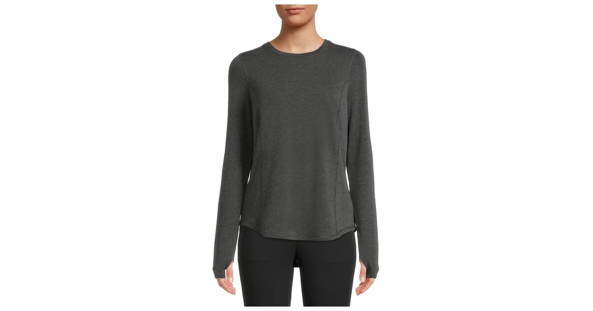 Avia Women's Long Sleeve Shirt at Walmart