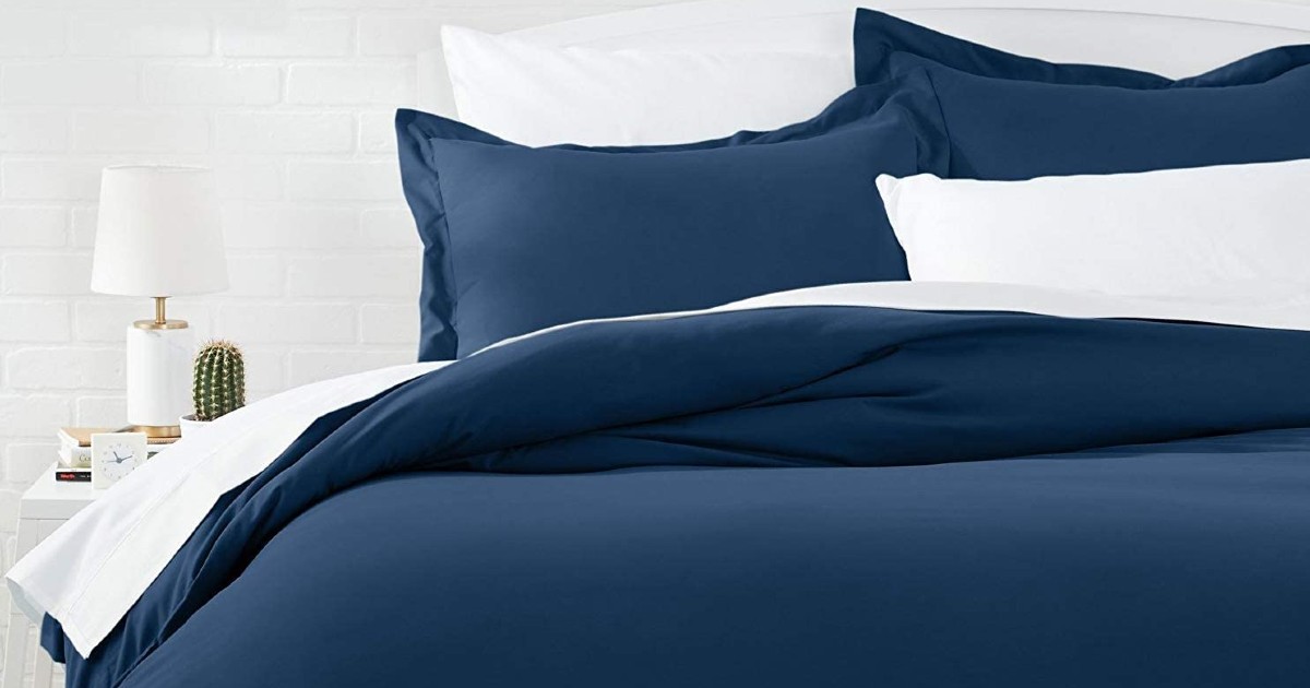 LightWeight Microfiber Duvet Cover Set ONLY 7.55 (Reg 25) Daily