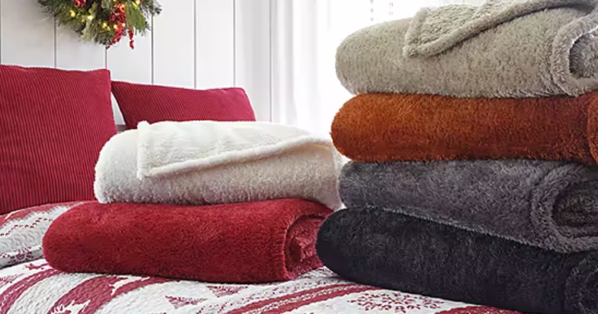 Twin Sherpa Blanket ONLY 16.99 (Reg 50) Daily Deals & Coupons