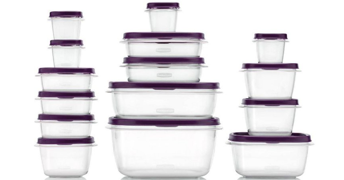 Rubbermaid 30-Piece Easy Find.