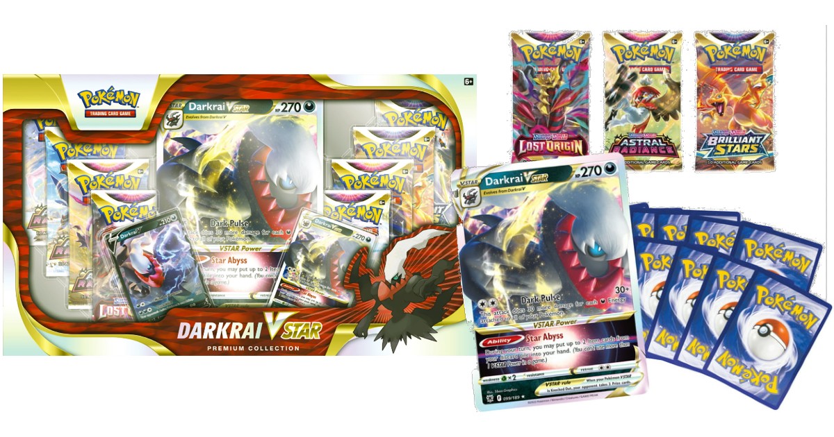 Darkrai VSTAR Premium Collection Box Pokémon