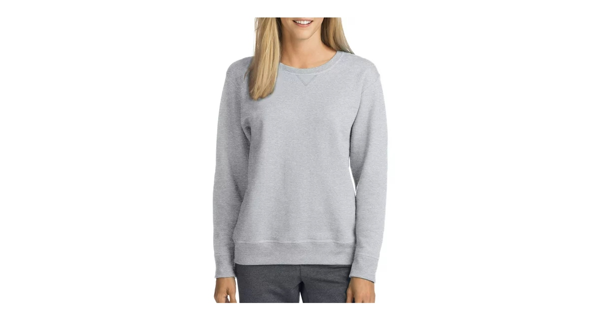 Hanes Fleece Sweatshirt at Walmart